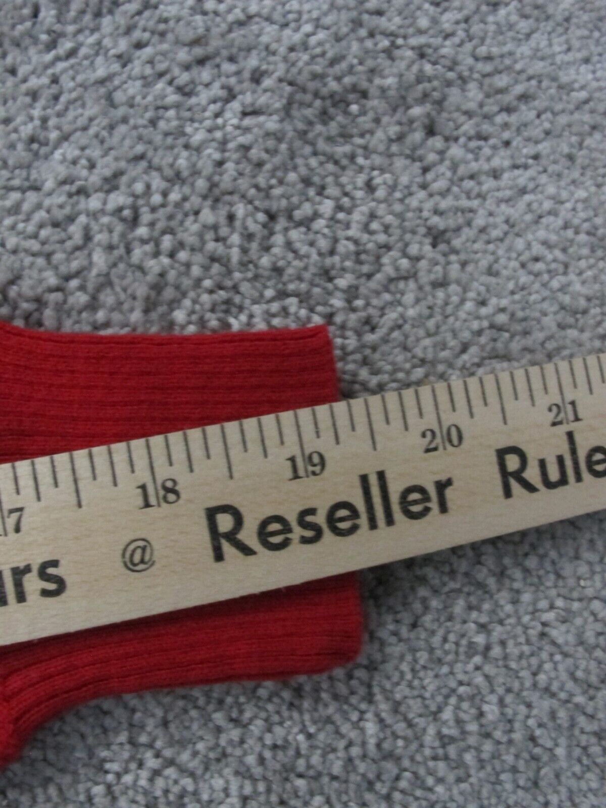 American Eagle Women Pullover Sweater Knitted Long Sleeves Crew Neck Red Size S