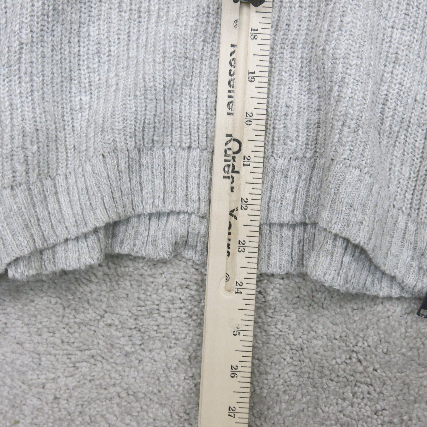 American Eagle Outfitters Womens Sweater Long Sleeves V Neck Off White Size XS