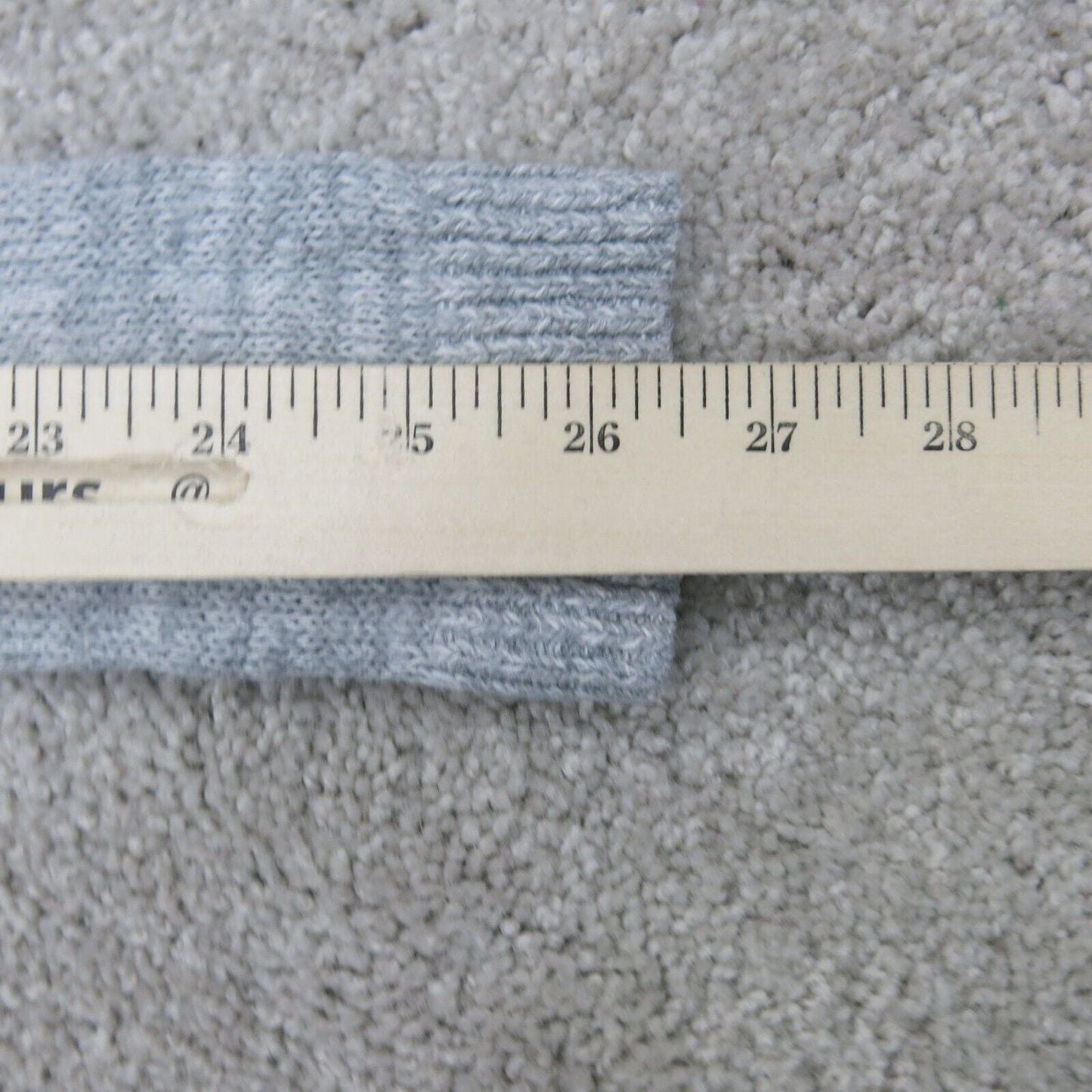Abercrombie & Fitch Womens Pullover Sweater Crew Neck Long Sleeves Gray Size L
