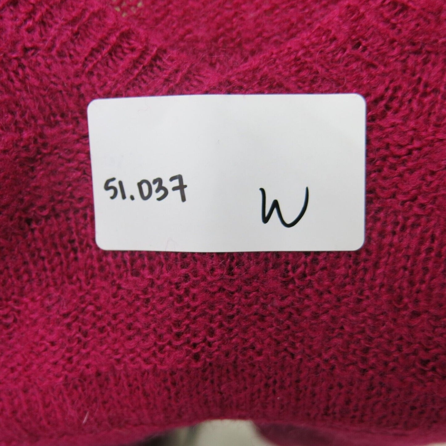 Mossimo Womens Sweater Knitted Pullover Long Sleeves V Neck Red Size X Large