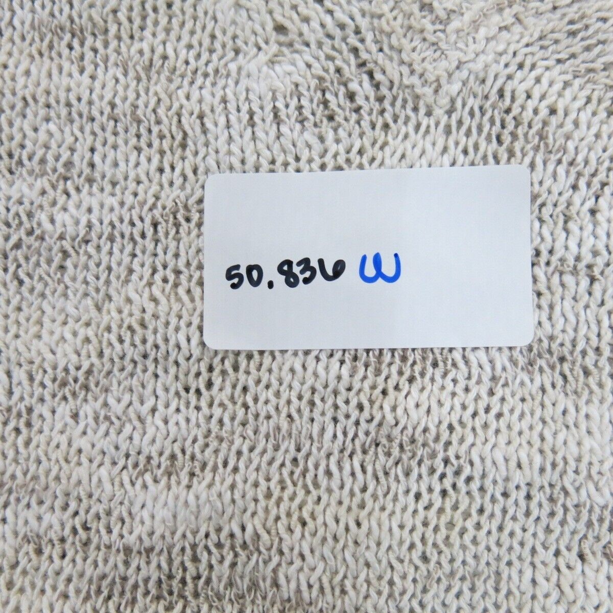 Pure J. Jill Women Pullover Knitted Sweater Elbow Sleeve V Neck Gray White SZ M