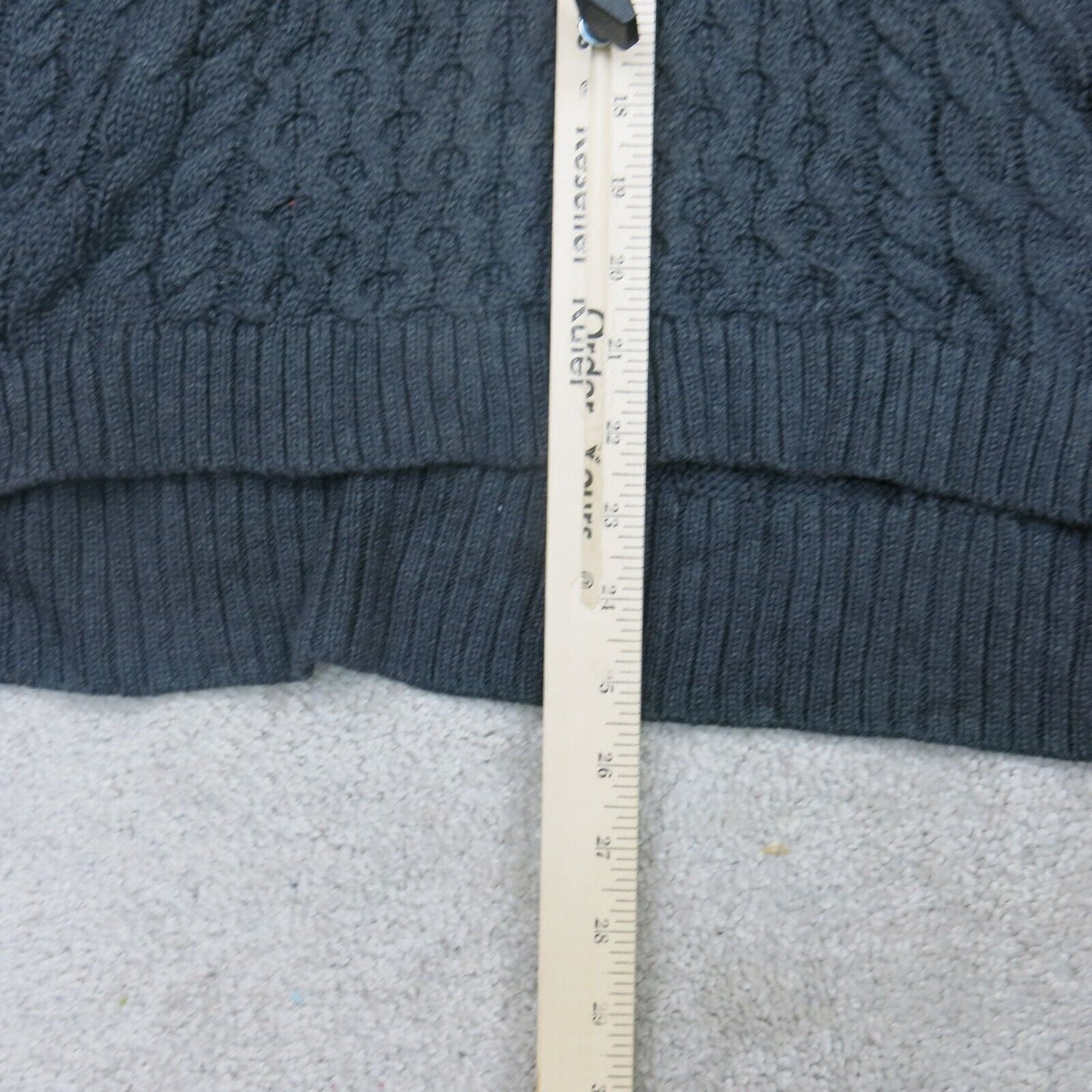 American Eagle Womens Pullover Sweater Turtleneck Long Sleeves Black Size Medium