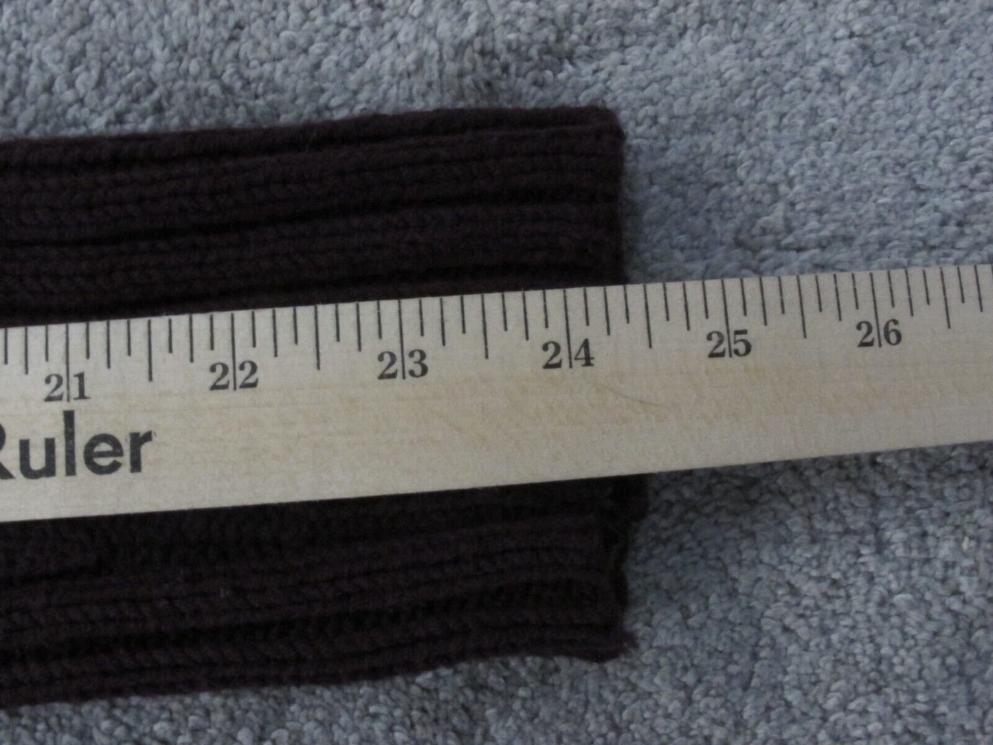Express Womens Pullover  Sweater Long Sleeve V Neck Cotton Maroon Size Large