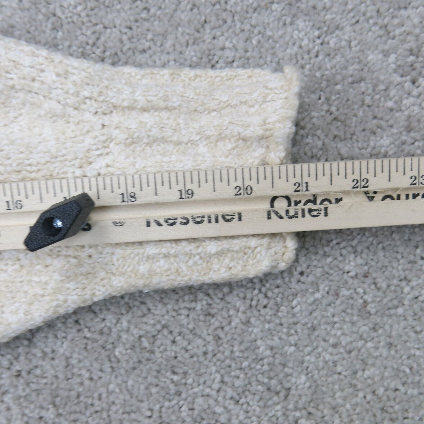 American Eagle Womens Sweater Knitted Pullover Long Sleeve Beige Blue Size XL
