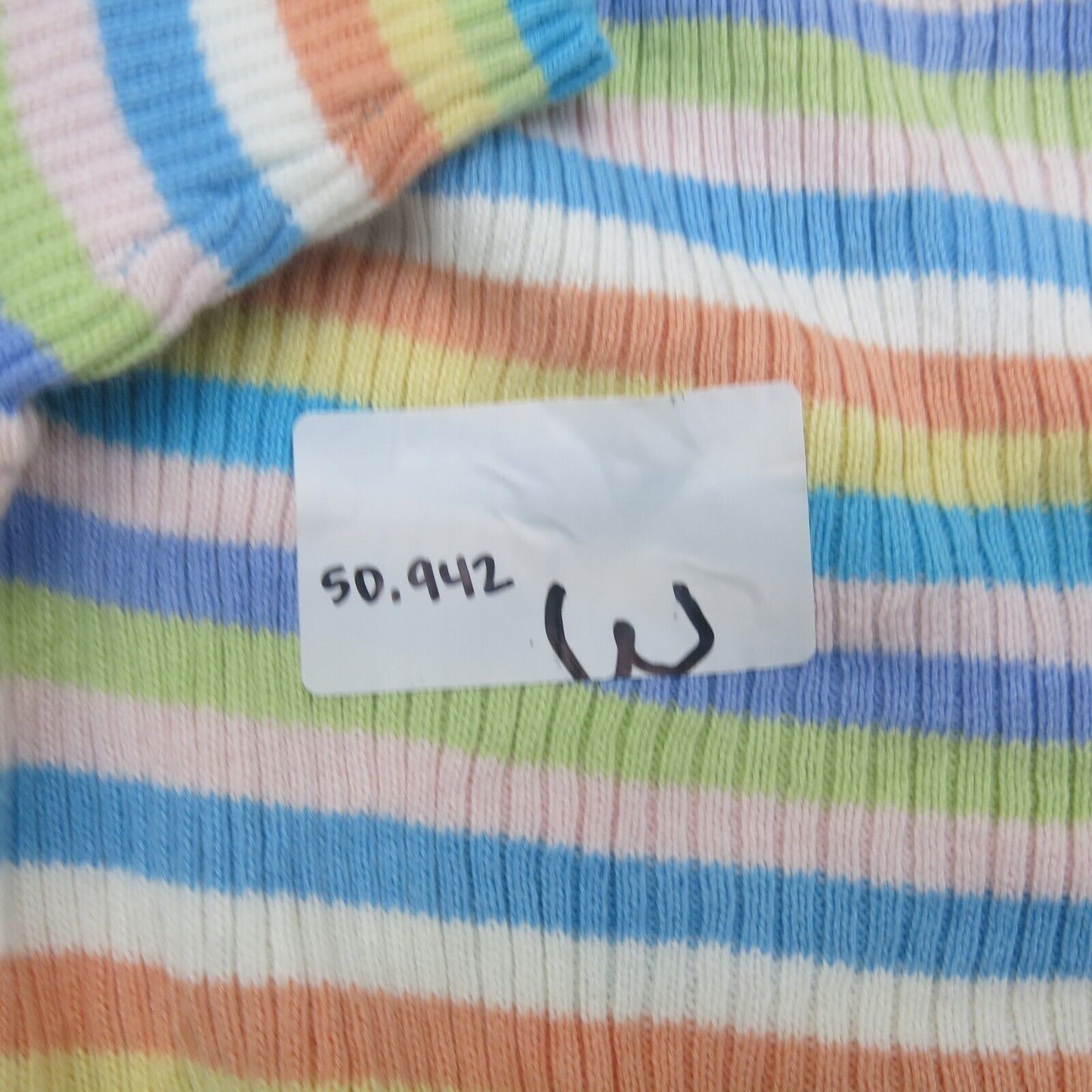 Talbots Petite Womens Pullover Sweater Striped Short Sleeves Blue White Size P
