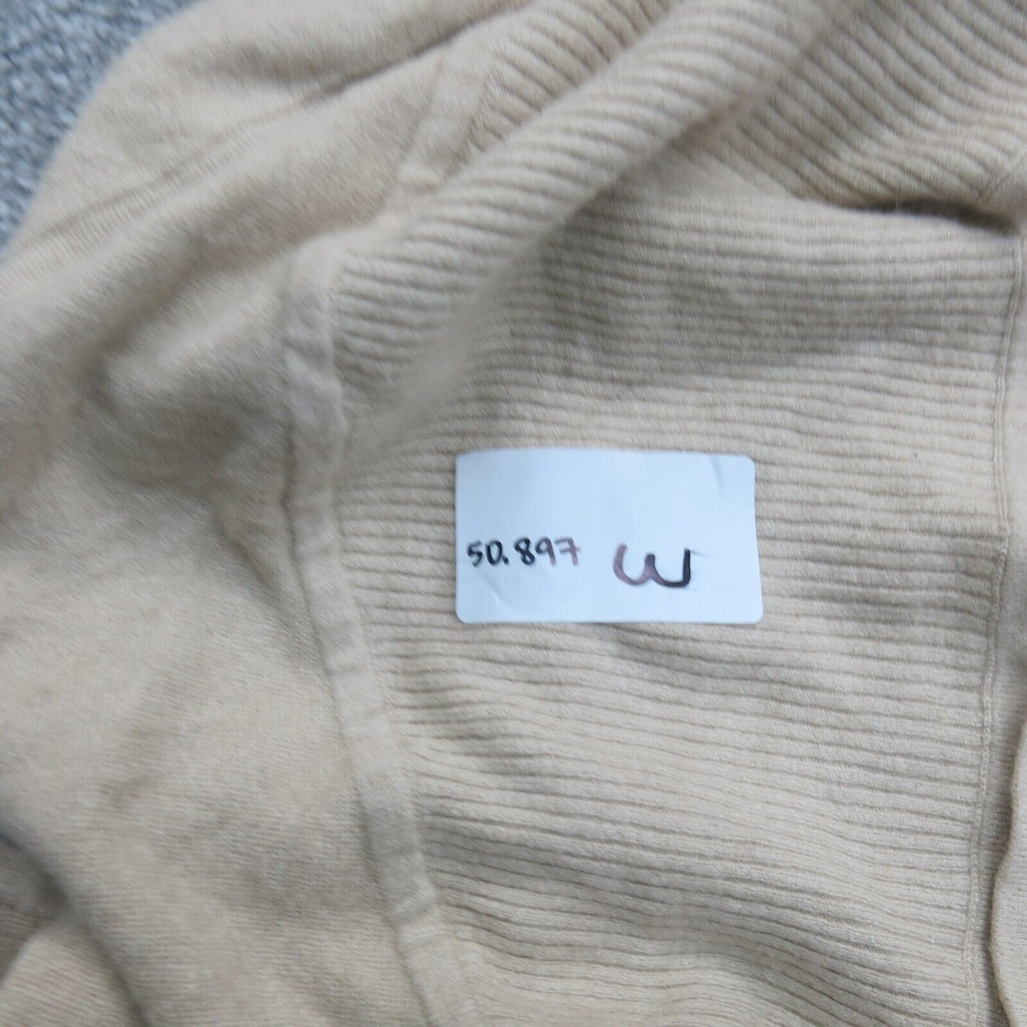 Banana Republic Womens Cardigan Sweater Long Sleeves Open Front Beige Size Small