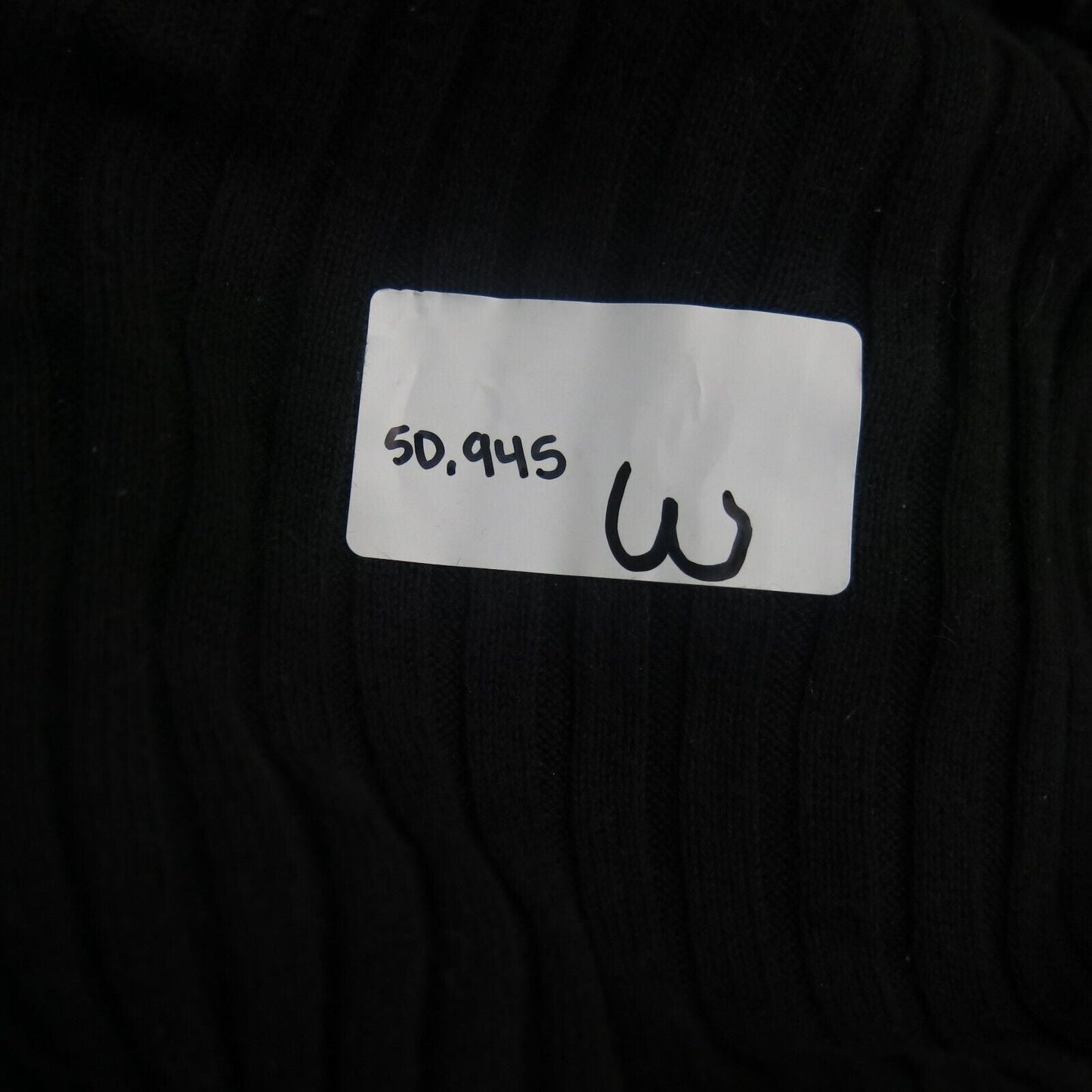 Tommy Hilfiger Women Pullover Sweater Long Sleeves Turtle Neck Black Size Medium