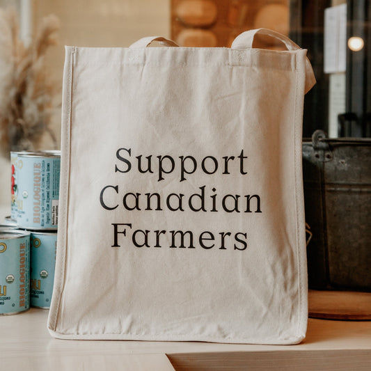 Flourist Support Canadian Farmers Tote