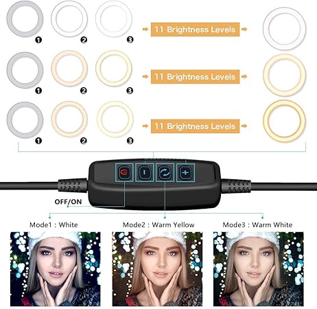 Tripod Kit With Ring Led Light