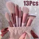 Beauty13 Pcs Makeup Brush Set Soft hair Loose Powder Eyeshadow Concealer Contour Eyeliner brush Foundation Beauty Cosmetic tools