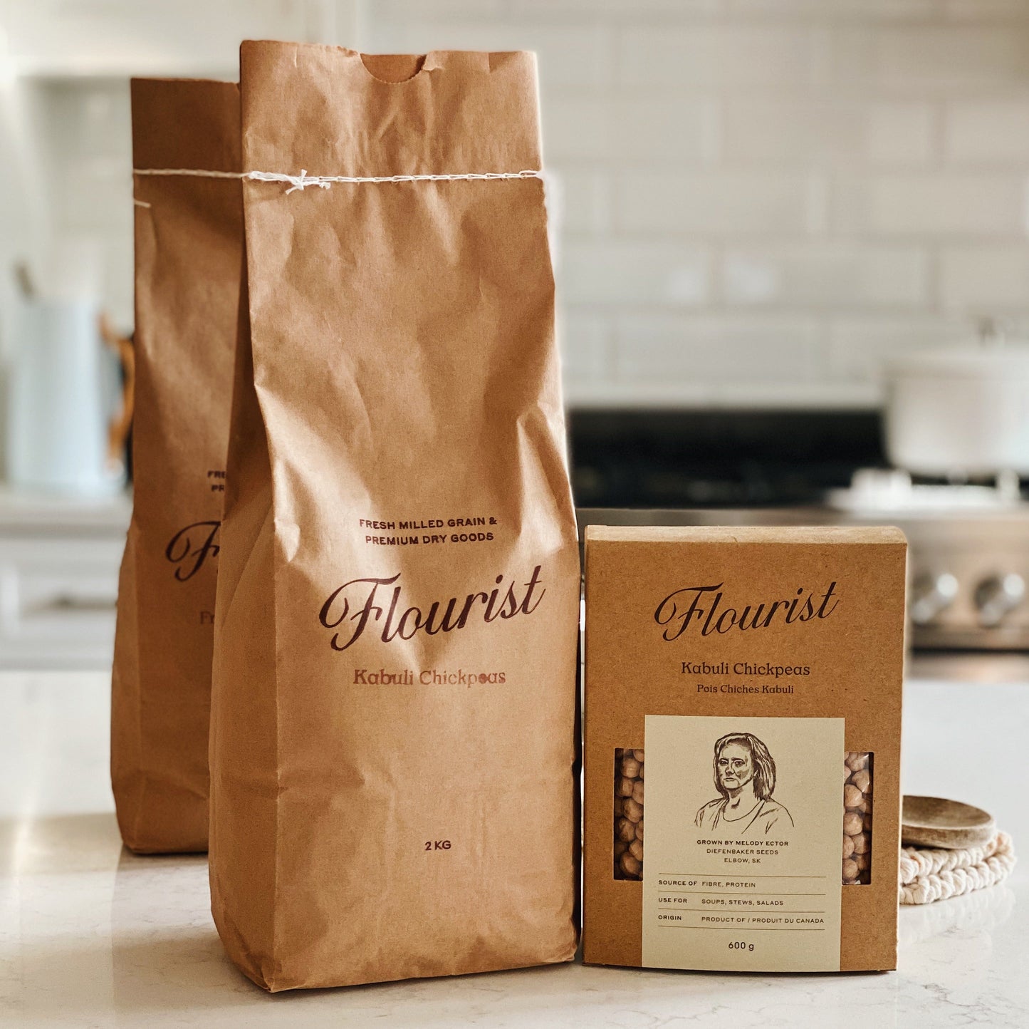 Chickpeas 8MM - 10 KG/BAG