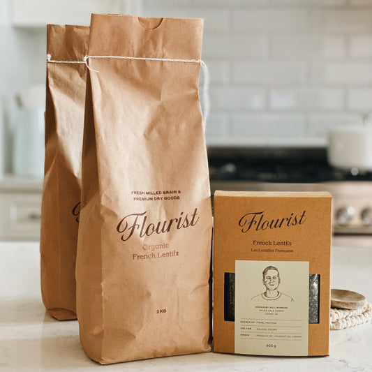Organic French Lentils - 10 KG/BAG