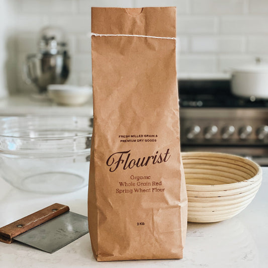 Organic Whole Grain Red Spring Wheat Flour