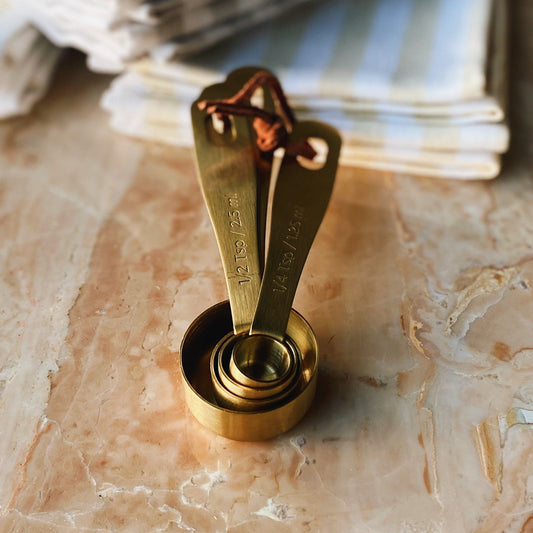 Brass Measuring Spoons