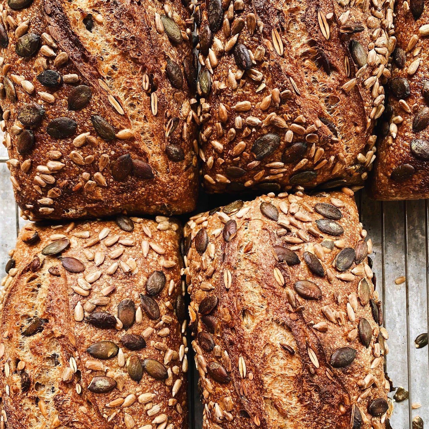 Seeded Spelt Pan Loaf