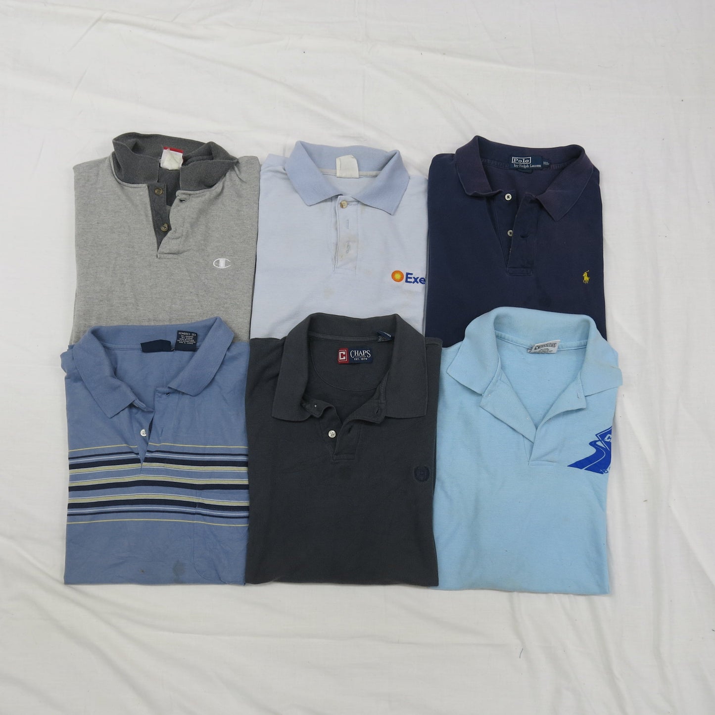 100 Lb Bale Cotton Tshirt + Polo Distressed (Pickup Only)
